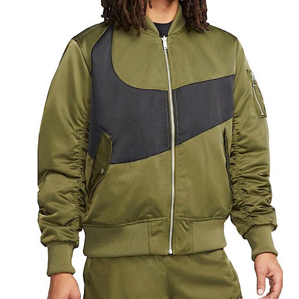 Reversible Nike Swoosh Bomber Jacket